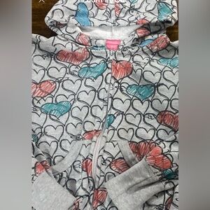 Vintage 92’ Angels Graffiti Heart Full Zip Hoodie